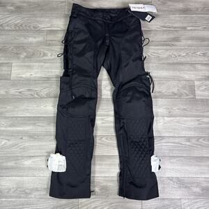 Scorpion Exo Skeletal Protection Zip Up Motorcycle Pants Black sz S